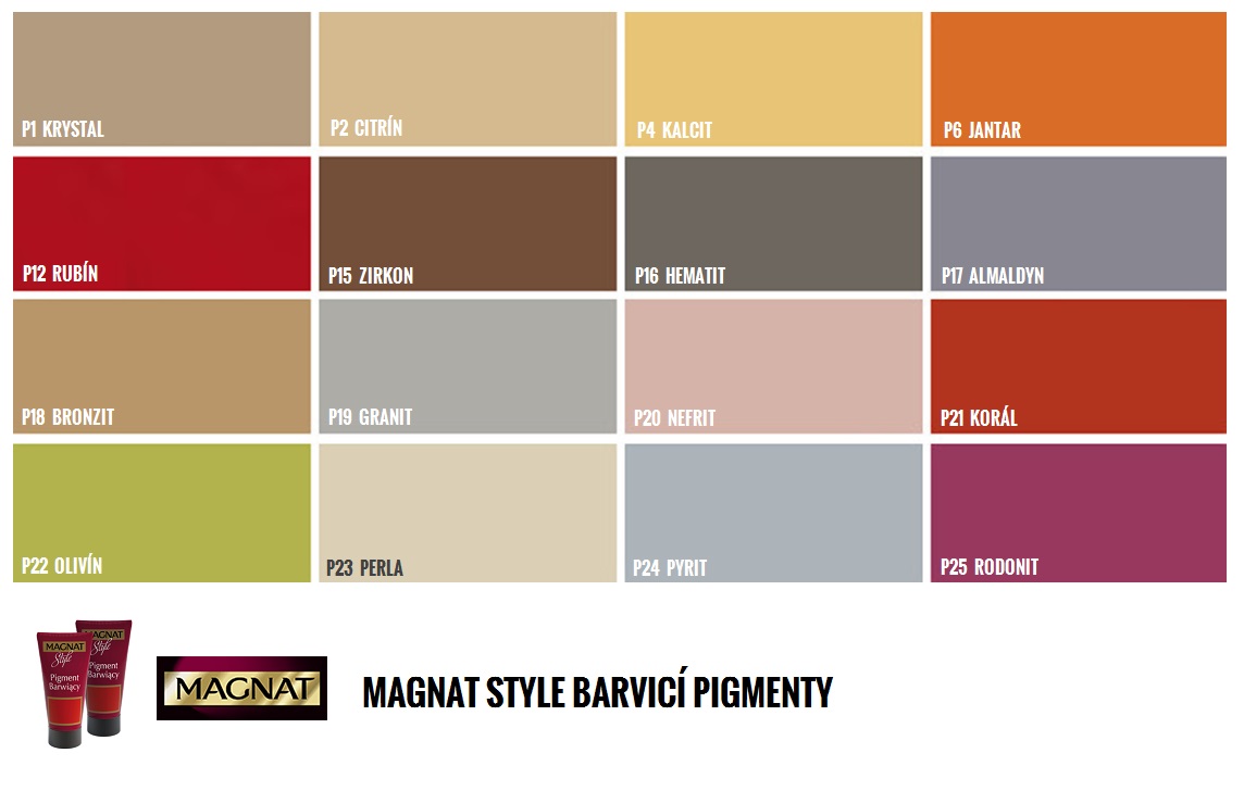 Sniezka magnat style pigment vzor 2